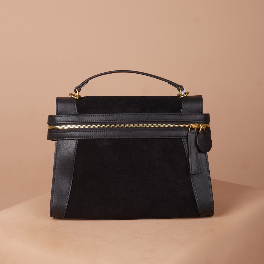 Anonymous Cilla Double Straps 28 Suede Leather No Brand (Tas Kulit)