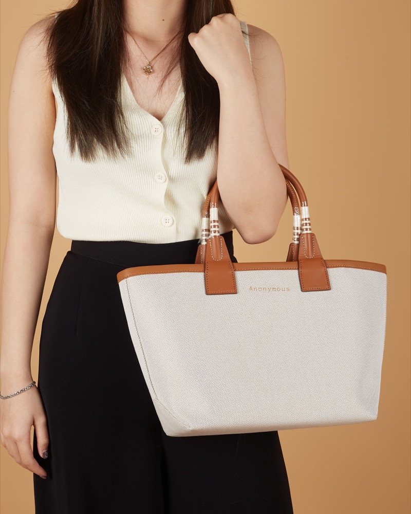 Anonymous Stilla 25 Ecru Bag No Brand (Tas Kulit)