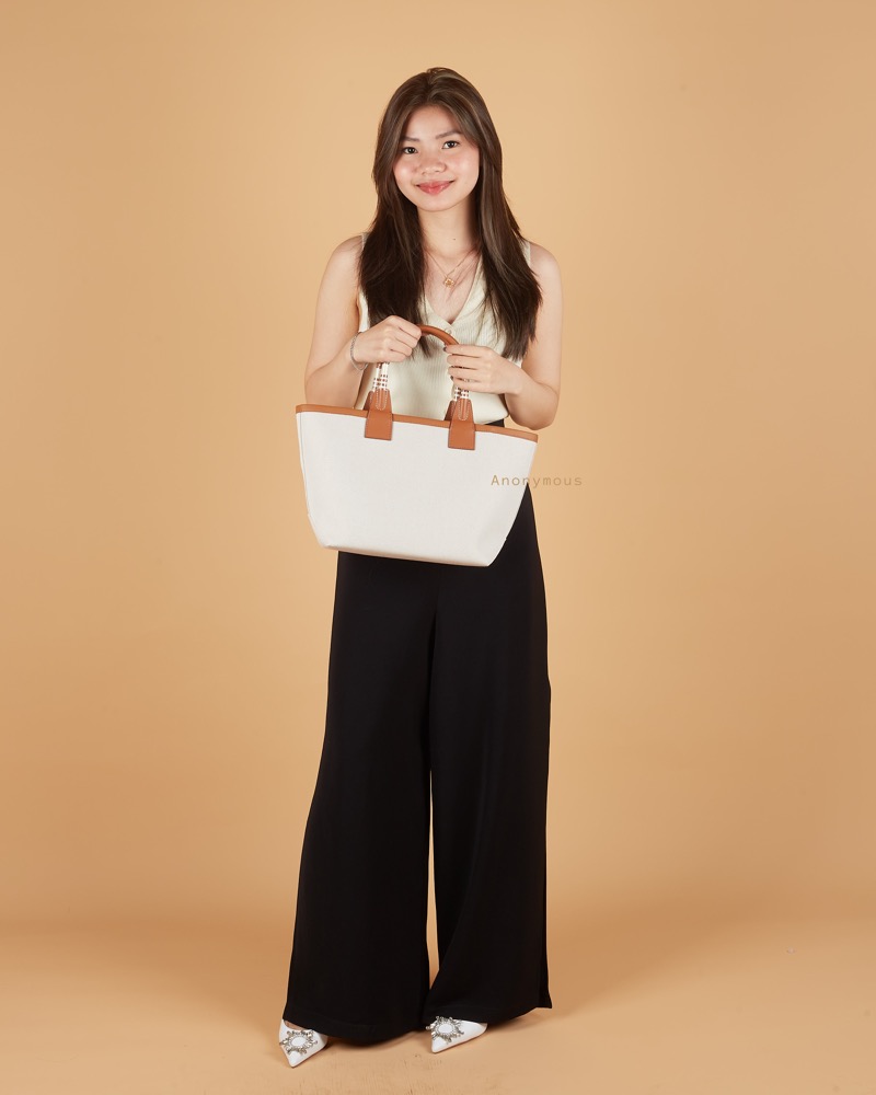 Anonymous Stilla 25 Ecru Bag No Brand (Tas Kulit)