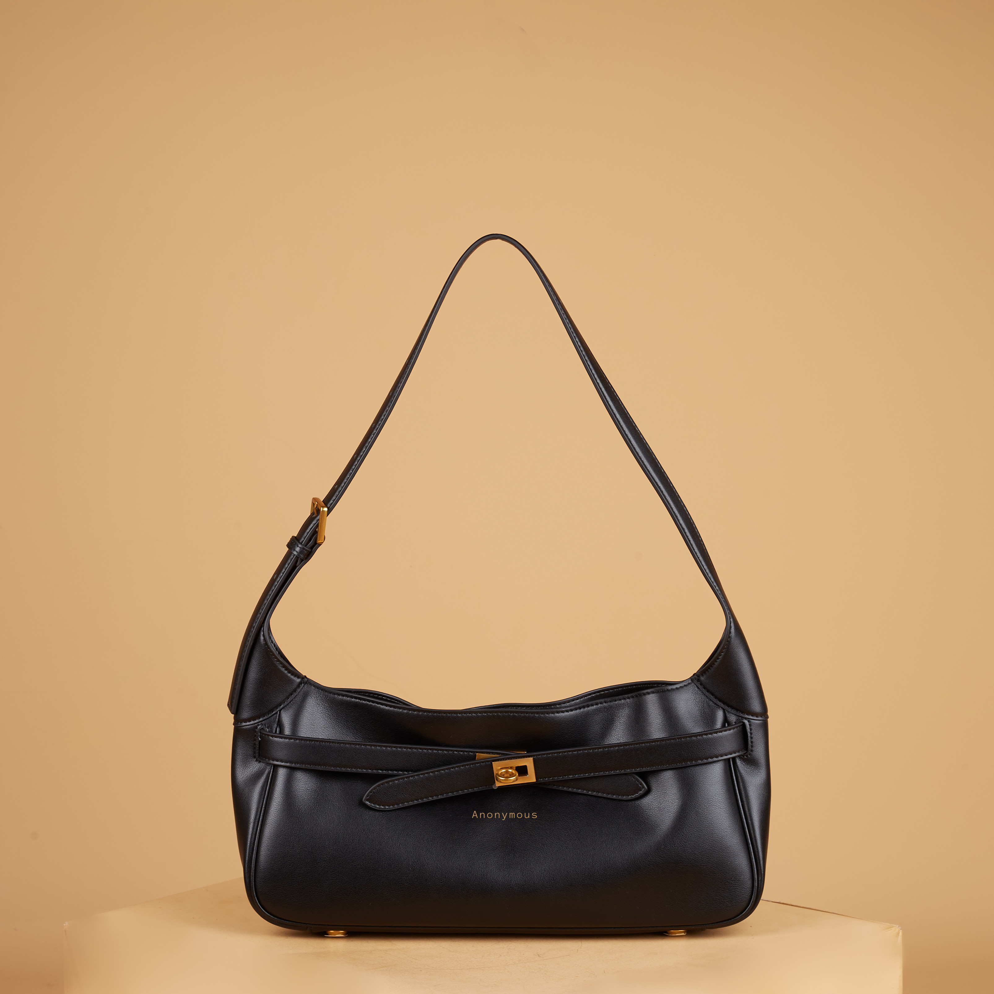 Anonymous Zorro East West Lambskin Leather (Tas Kulit)