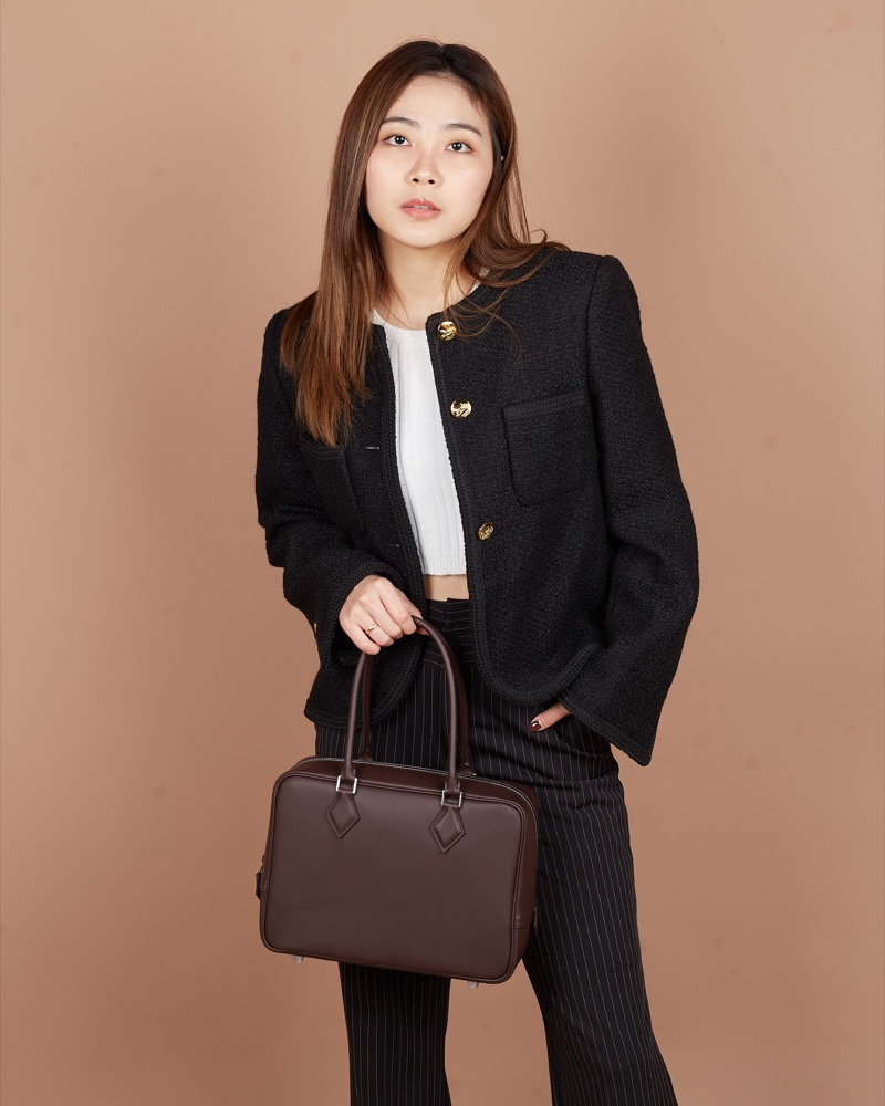 Anonymous Amizza Plum 28 Swift Leather No Brand (Tas Kulit)