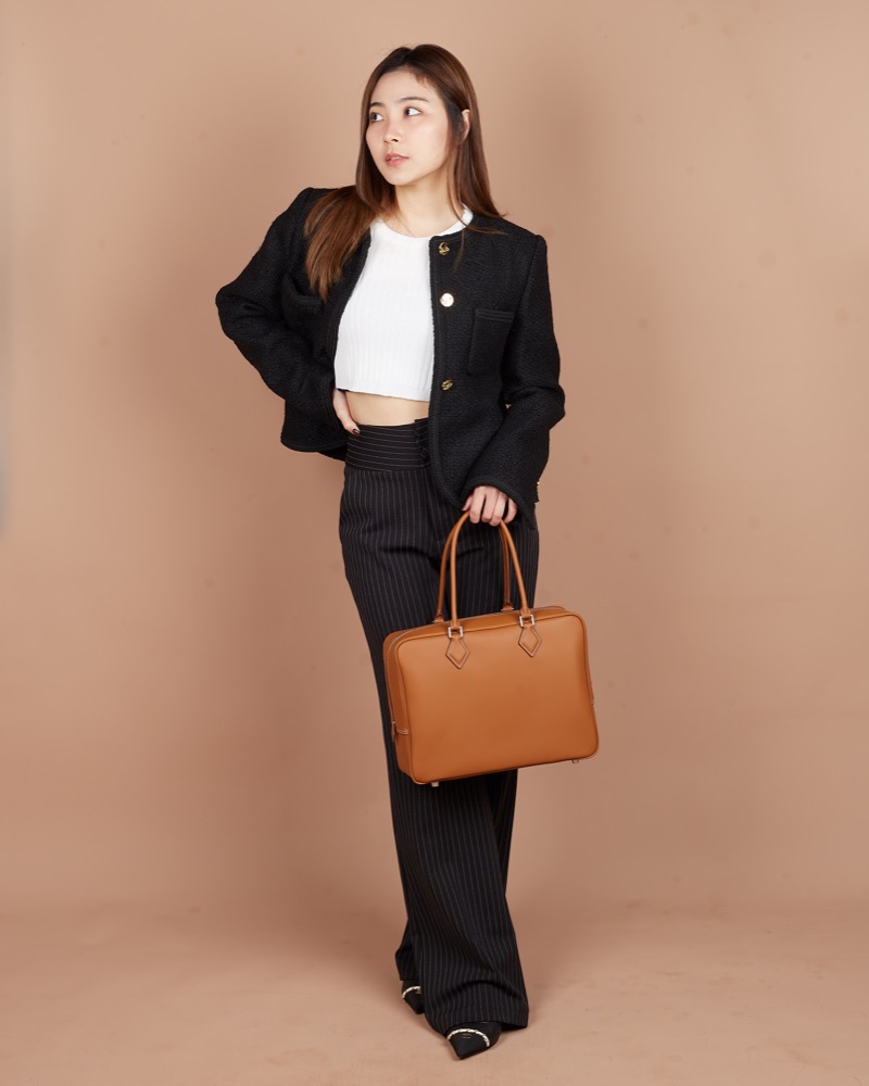 Anonymous Amizza Plum 28 Swift Leather No Brand (Tas Kulit)