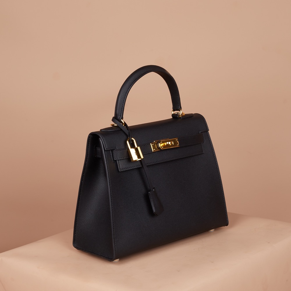 Anonymous Cara Bag K28 Taiga Leather GHW (NST) No Brand (Tas kulit)