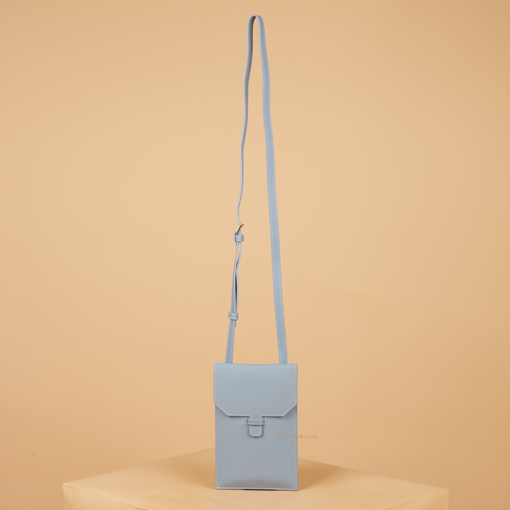 Anonymous Gia Flat Sling Bag Togo No Brand (Tas Kulit)