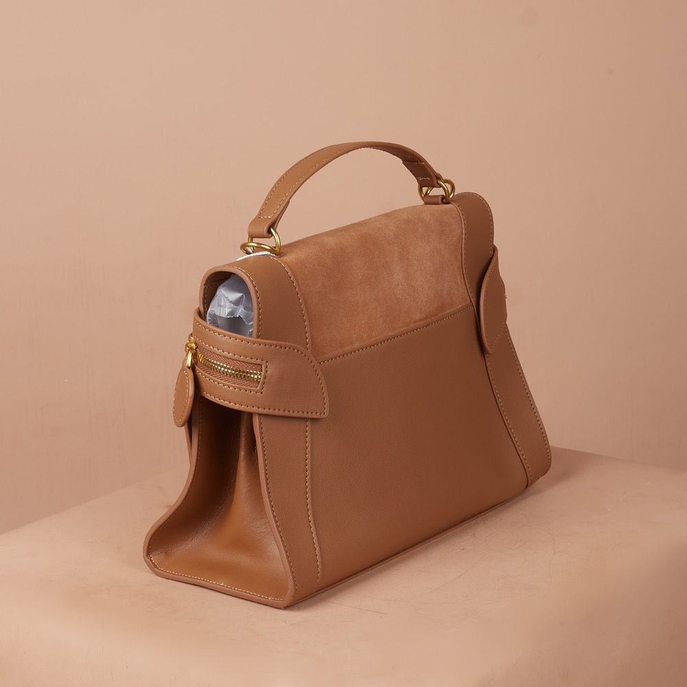 Anonymous Cilla Double Straps 28 Suede Leather No Brand (Tas Kulit)