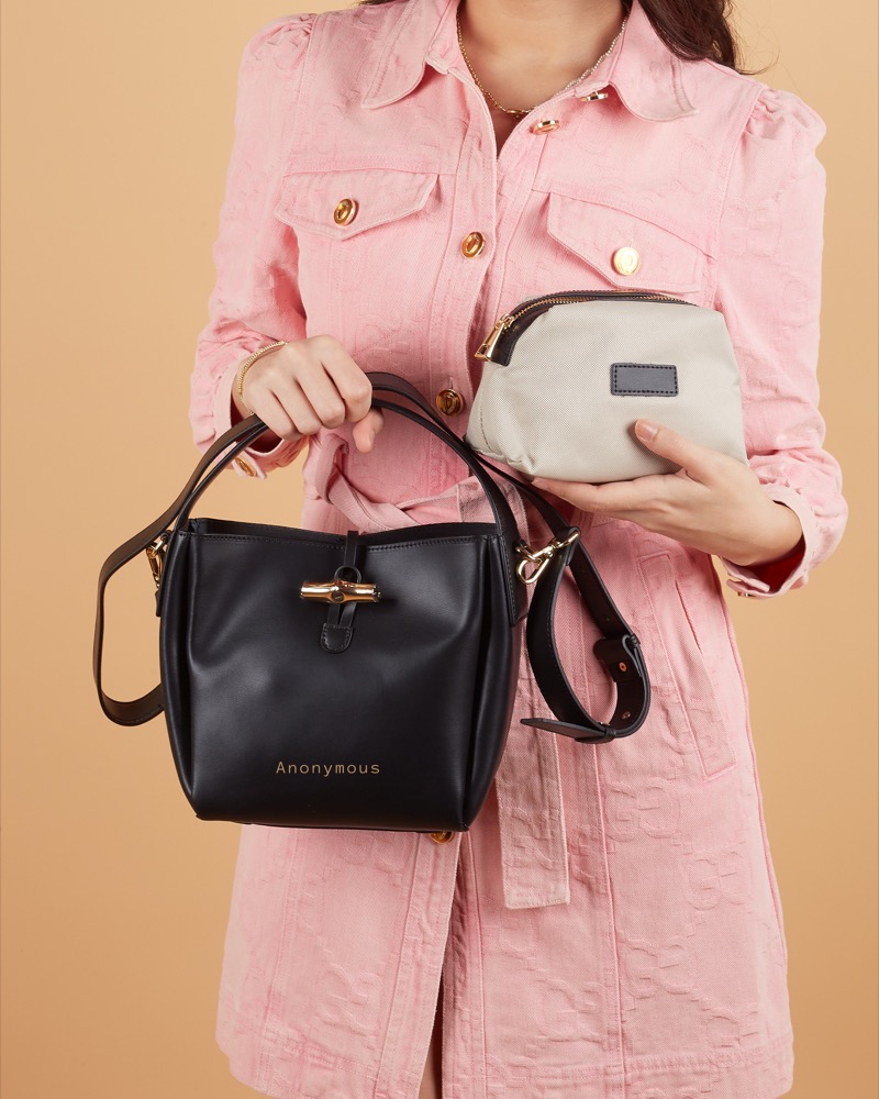 Anonymous Chio Top Handle Bag Swift Leather No Brand (Tas Kulit)