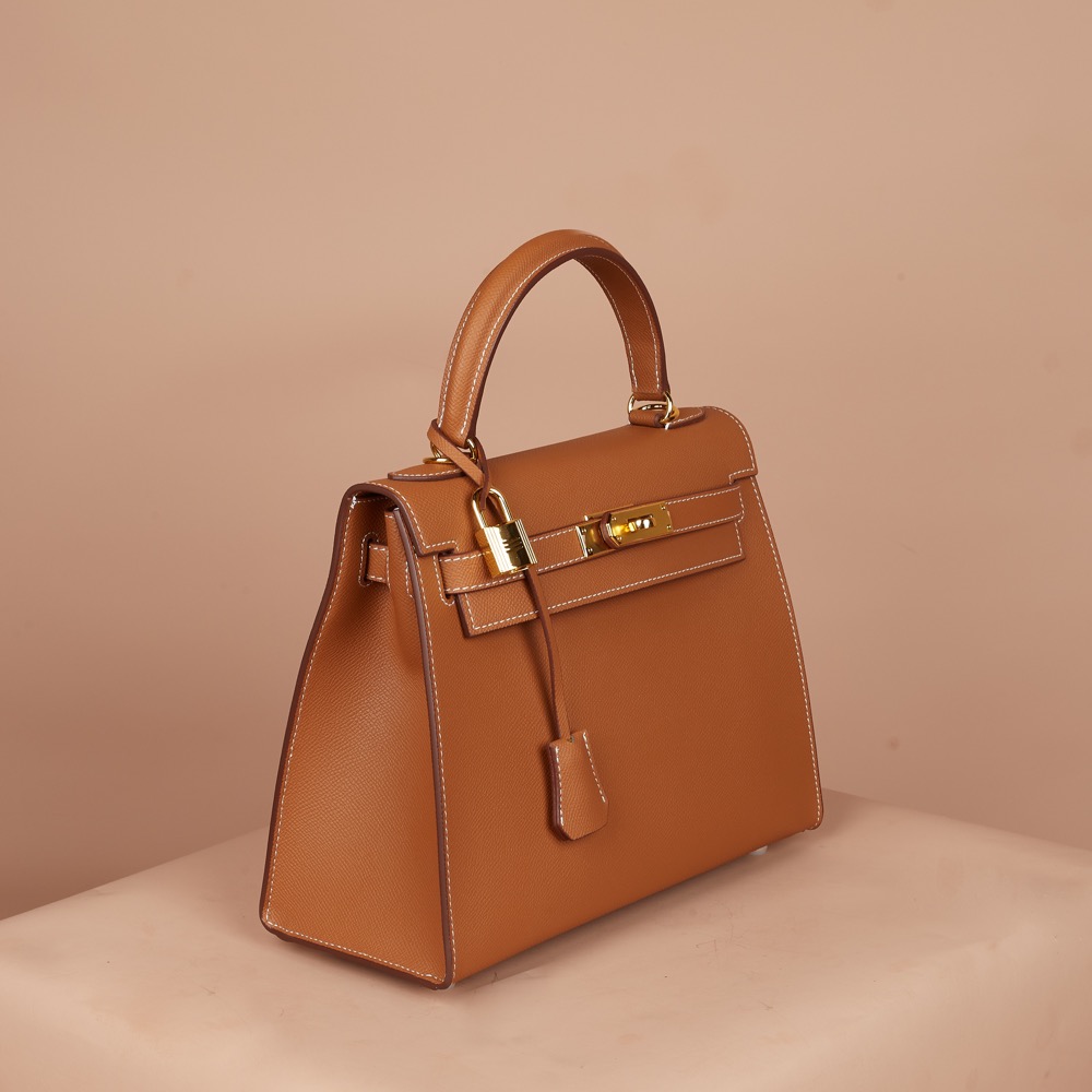 Anonymous Cara Bag K28 Taiga Leather GHW (NST) No Brand (Tas kulit)