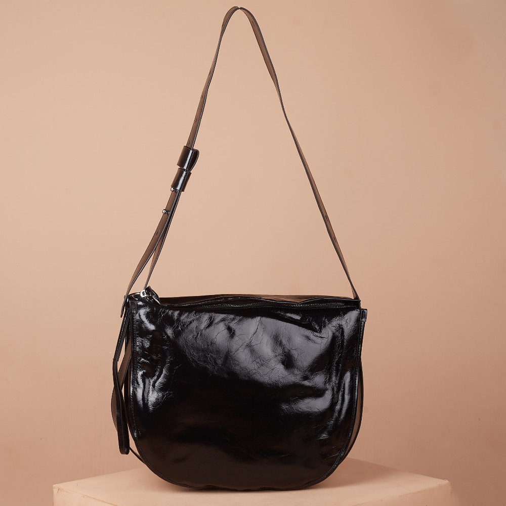 Anonymous Juno 34 Shoulder Bag Shiny Calfskin No Brand (Tas Kulit)