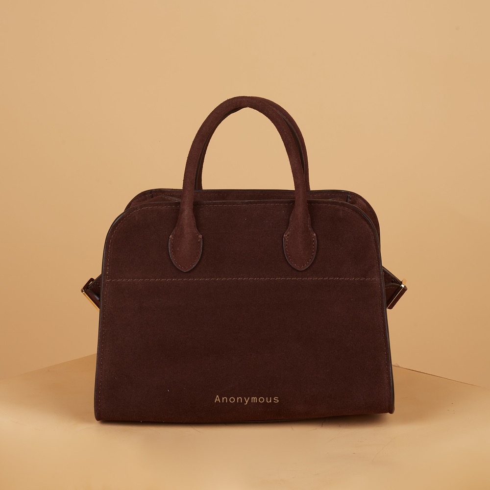 Anonymous Monthy Tote Bag 30 Suede Leather No Brand (Tas Kulit)