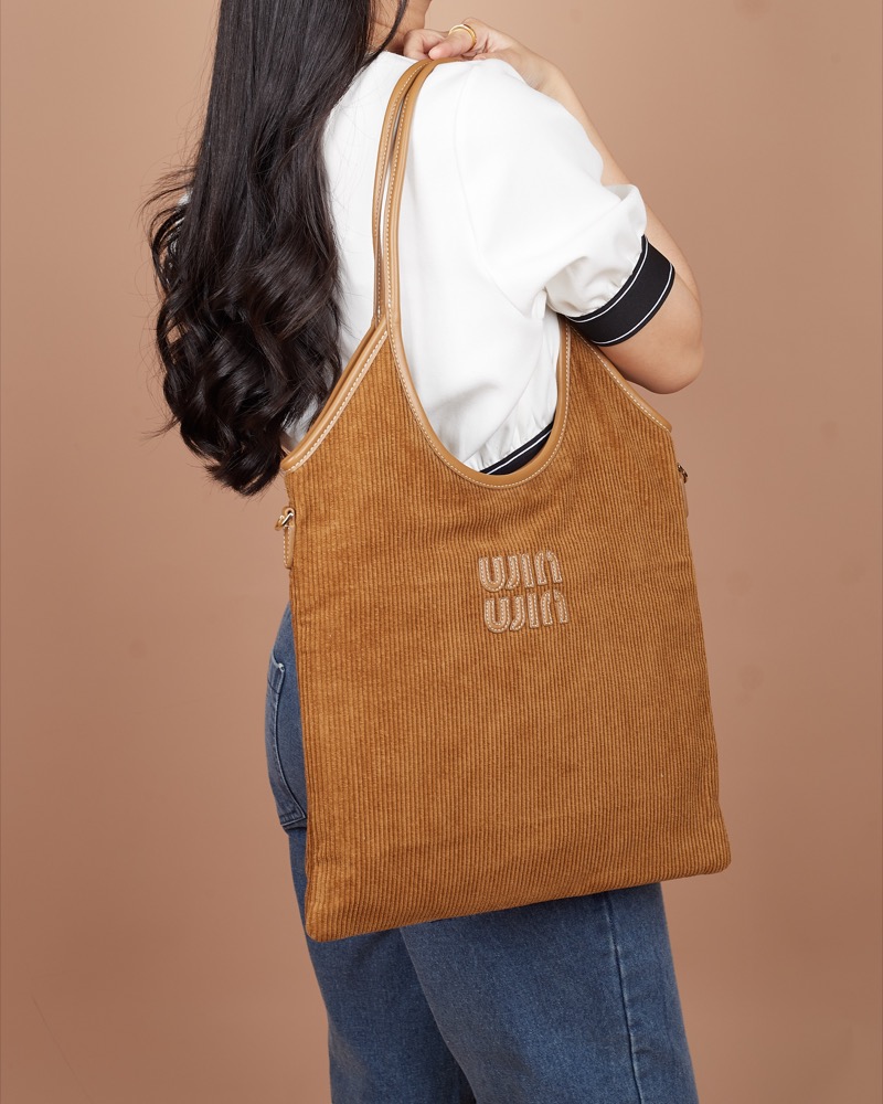 Anonymous Iris Shopping Bag Corduroy No Brand (Tas Kulit)