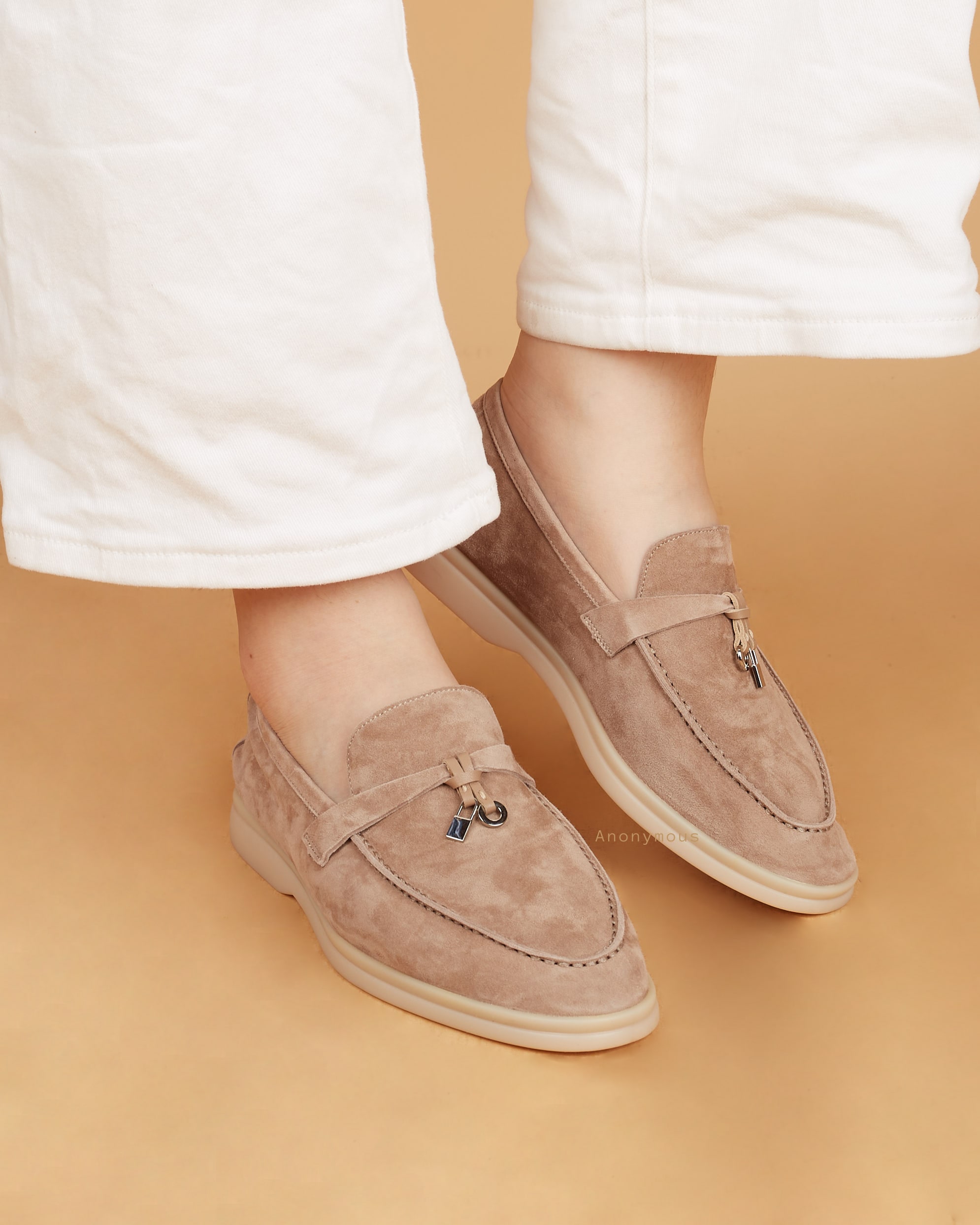 Anonymous Selene loafers Suede Leather (Sepatu Kulit)