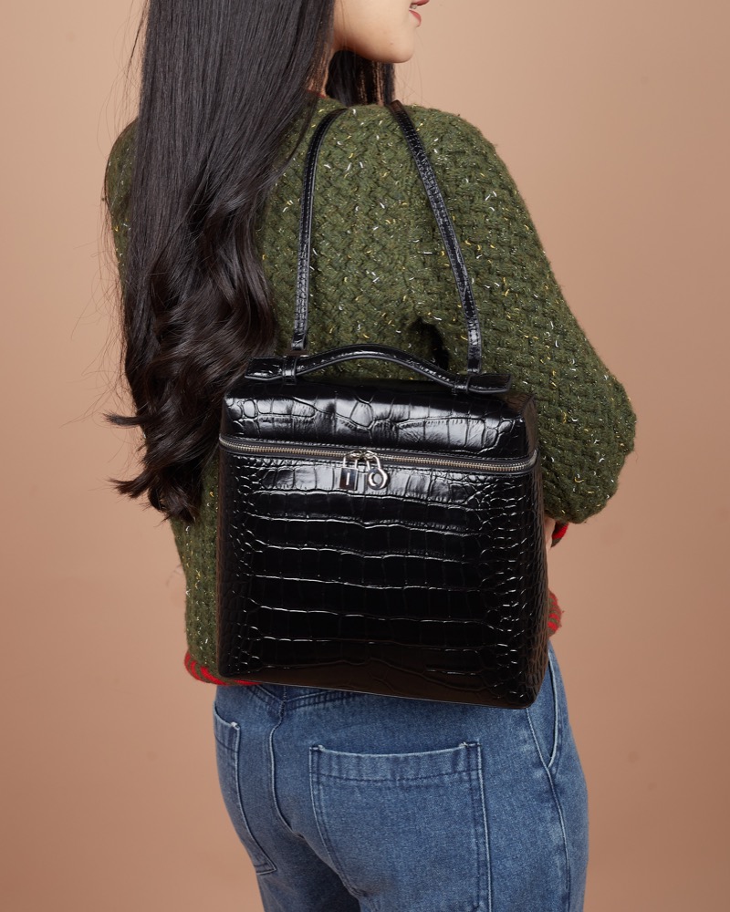 Anonymous Louise Backpack Croco Leather No Brand (Tas Kulit)