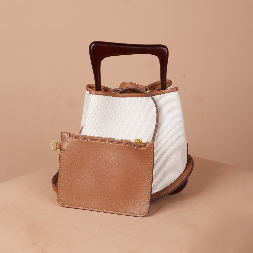 Anonymous Gaea Handbag Small Canvas Leather No Brand (Tas Kulit)