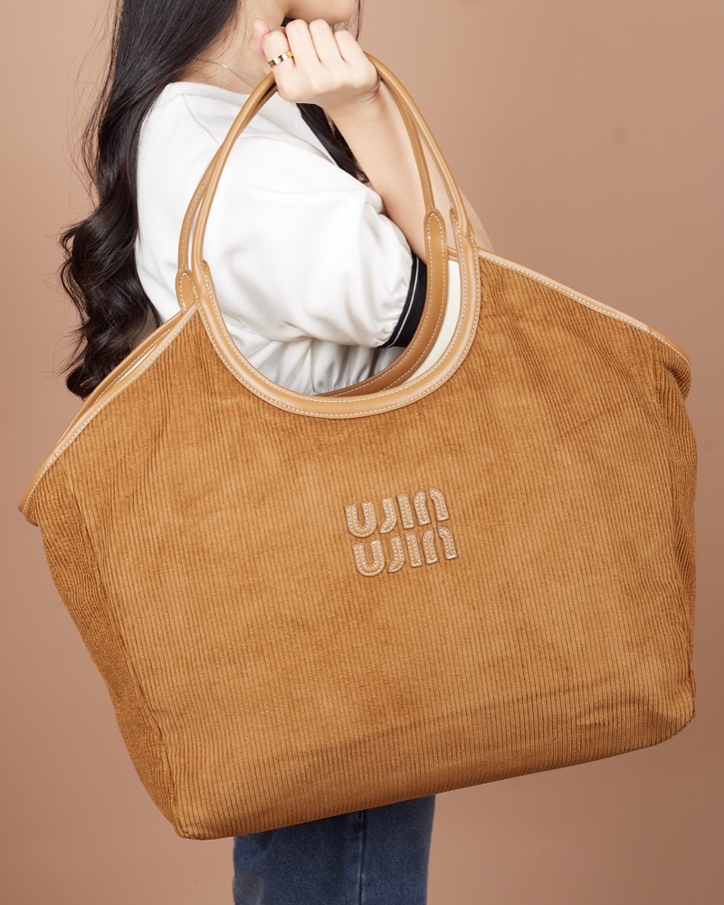 Anonymous Iris Maxi Shopping Corduroy No Brand (Tas Kulit)