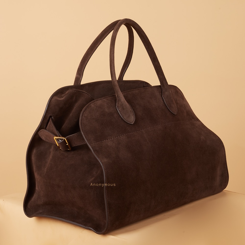 Anonymous Monthy Tote Bag 39 Suede Leather No Brand (Tas Kulit)
