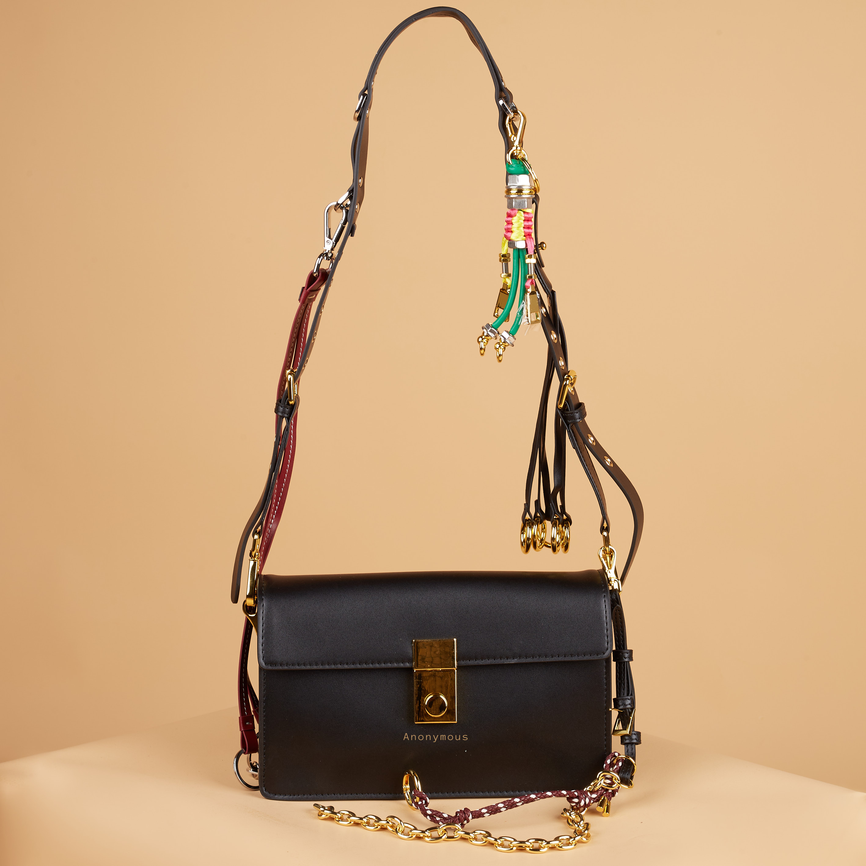 Anonymous Filea Flap Shoulder Bag Swift (Tas kulit)