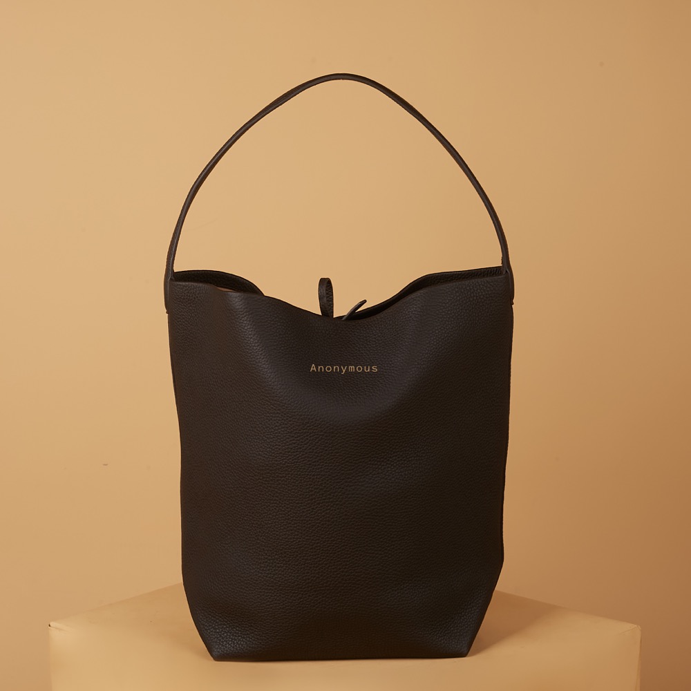 Anonymous Mica Tote Bag Large Grained Leather No Brand (Tas Kulit)