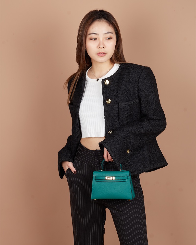 Cara Bag 20 Taiga Leather No Brand (Tas Kulit)