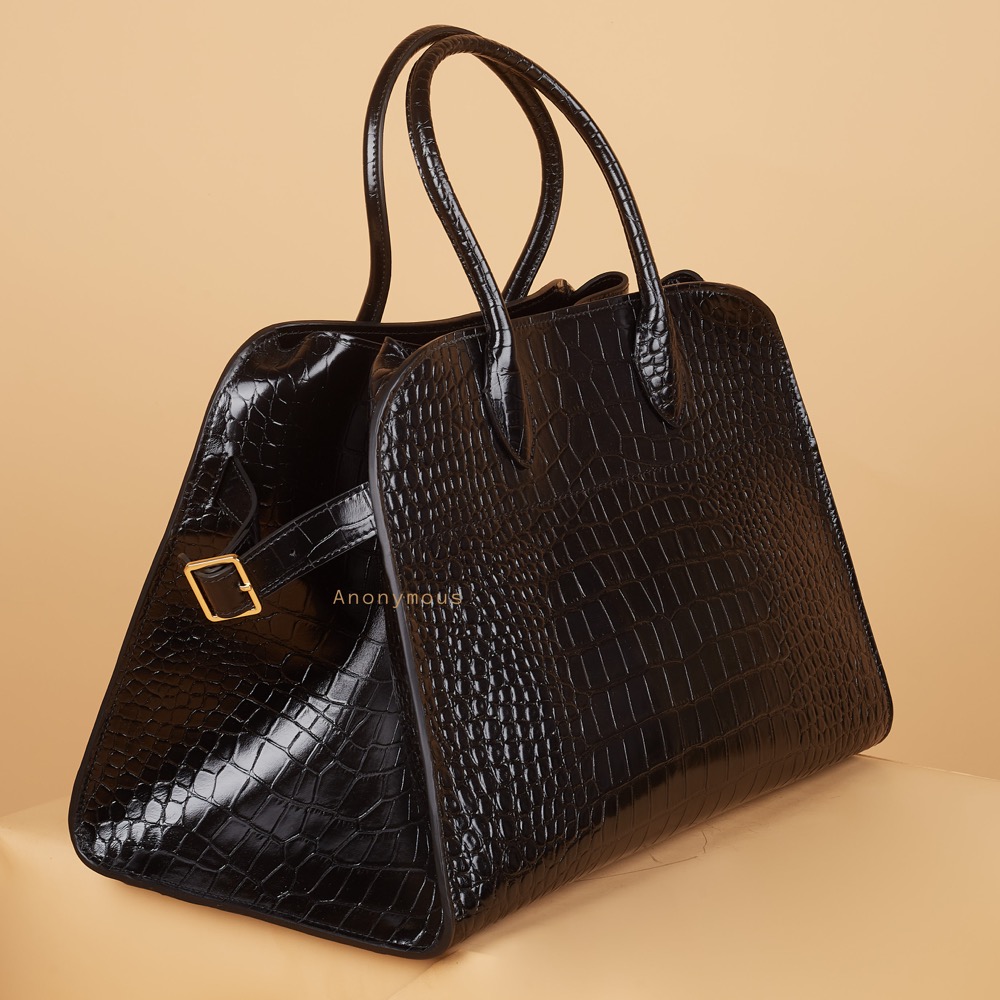 Anonymous Monthy tote bag 39 croco embossed leather No Brand (Tas Kulit)