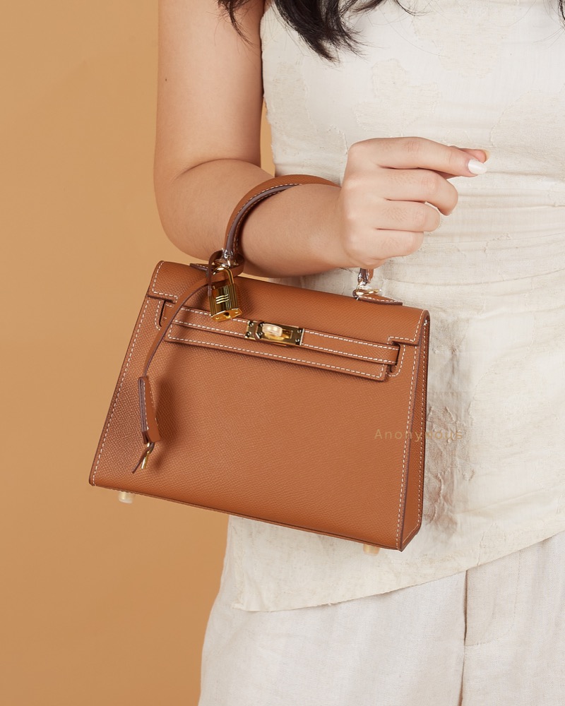 Anonymous Cara Bag k22 Taiga Leather No Brand (Tas Kulit)