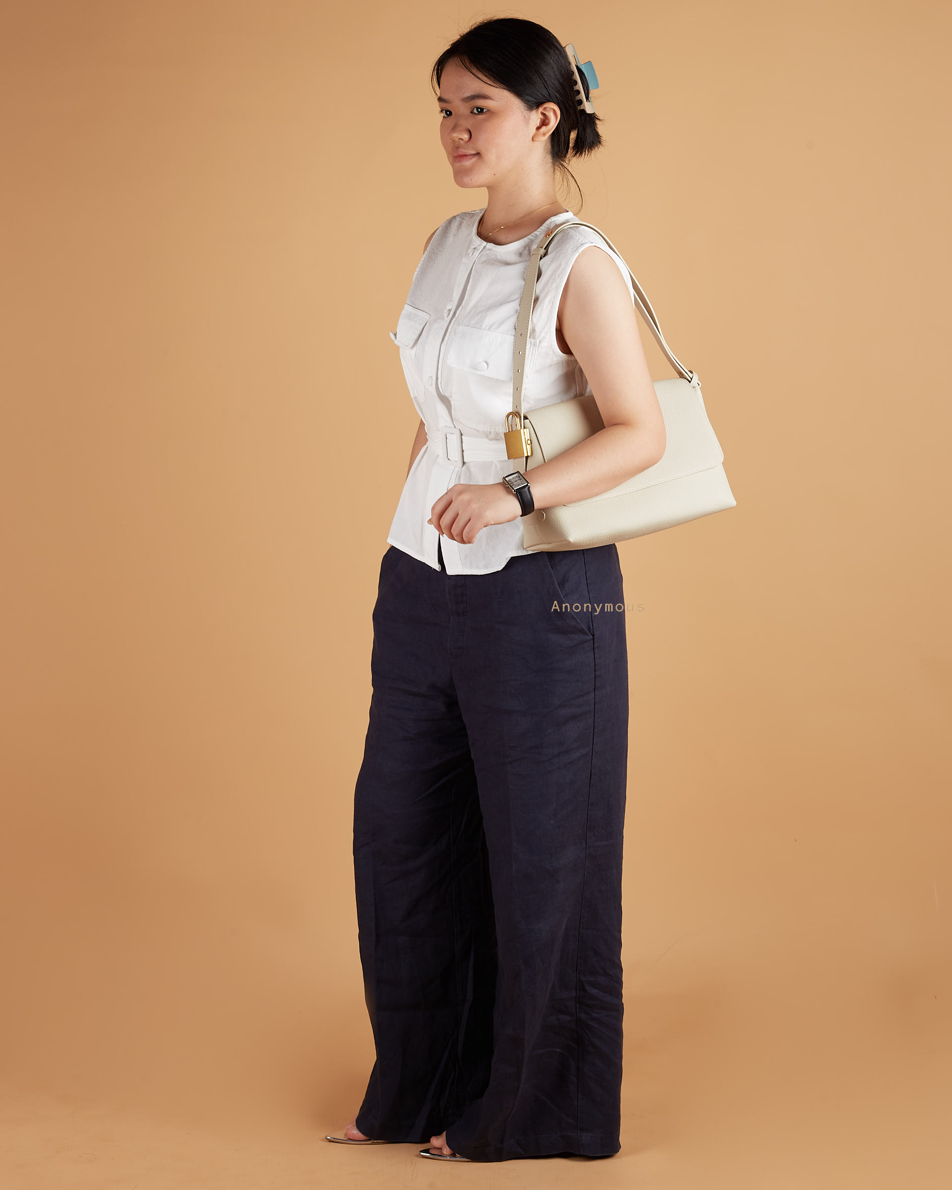 Anonymous Lilou Shoulder Bag Togo GHW