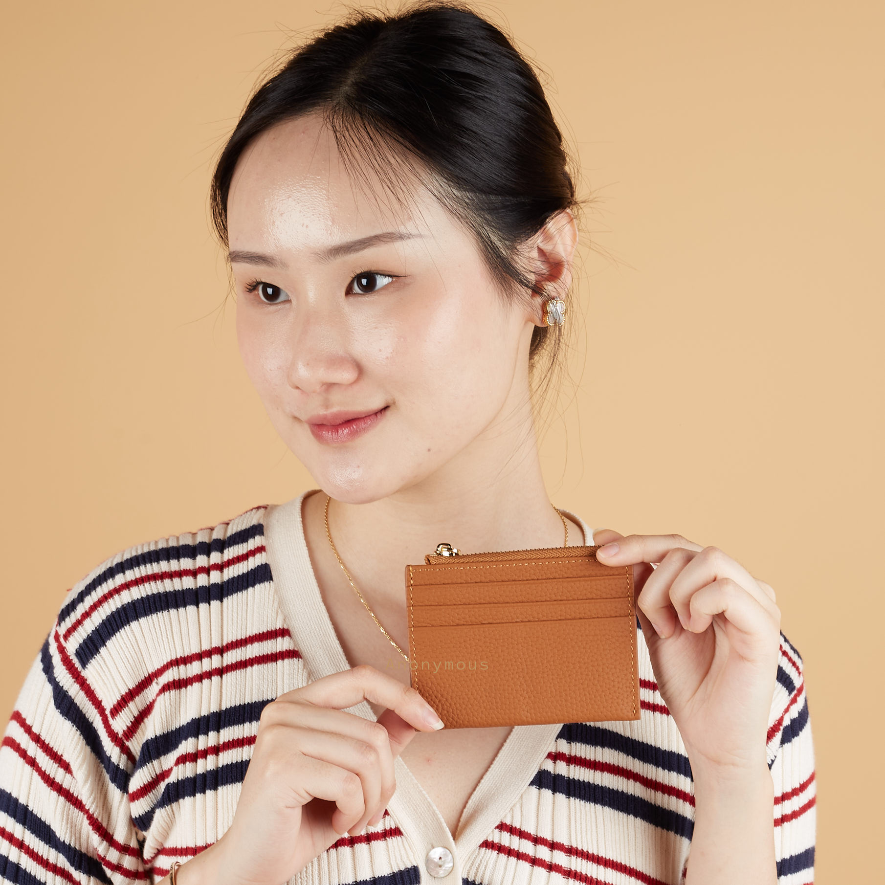 Anonymous Ellie Card Holder Togo Leather