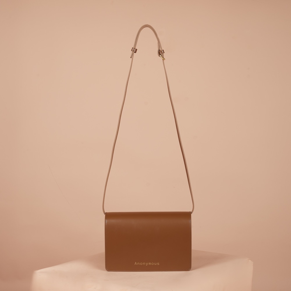 Anonymous Envy 22 Double Compartment Sling Bag Swift Leather No Brand (Tas Kulit)