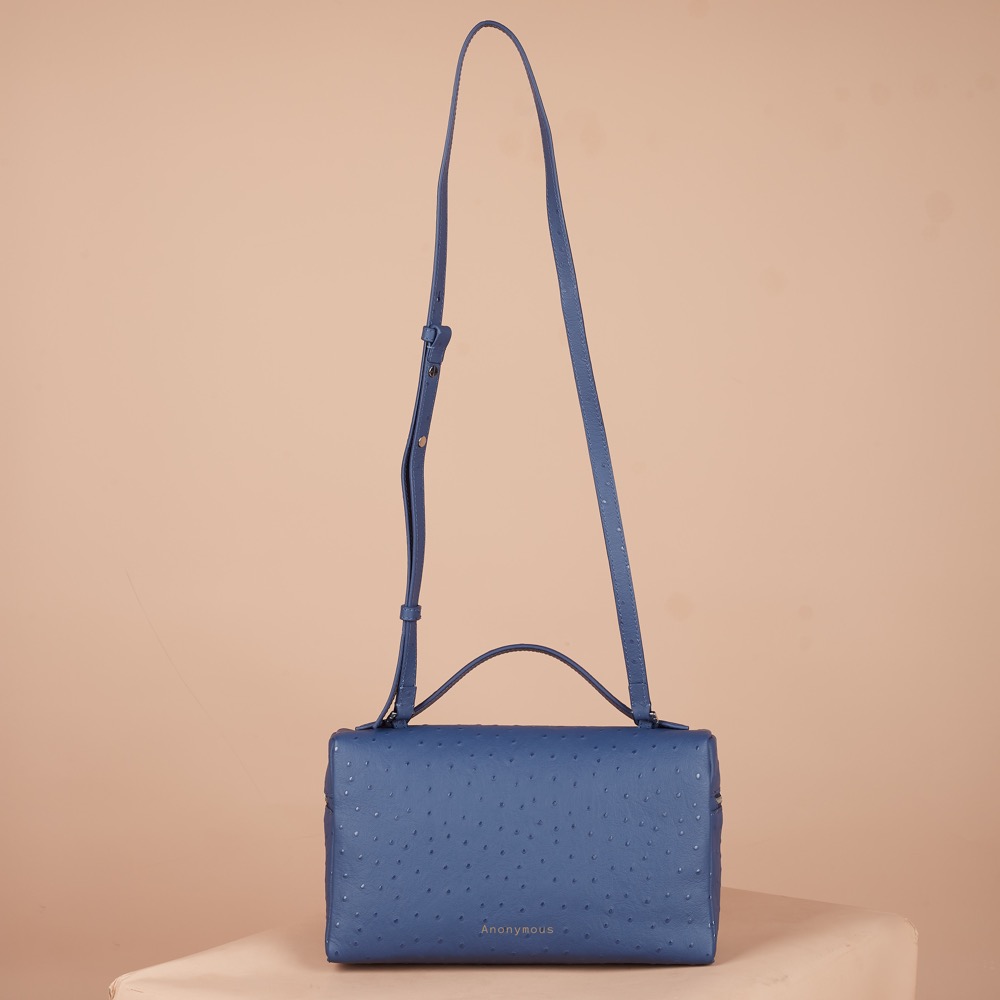 Anonymous Lola Bag L27 Ostrich PHW No Brand (Tas Kulit)