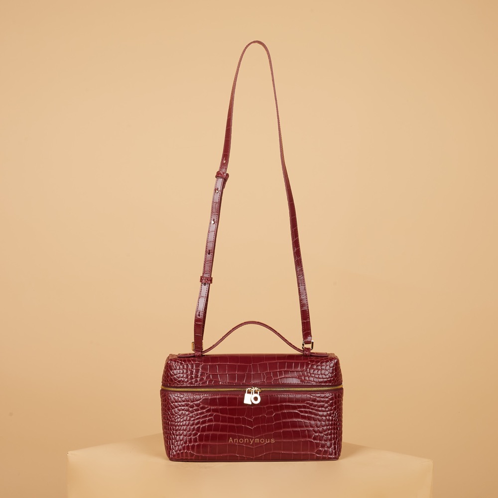 Anonymous Lola Bag L27 Croco Embosse No Brand (Tas Kulit)