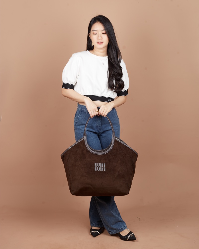 Anonymous Iris Maxi Shopping Corduroy No Brand (Tas Kulit)