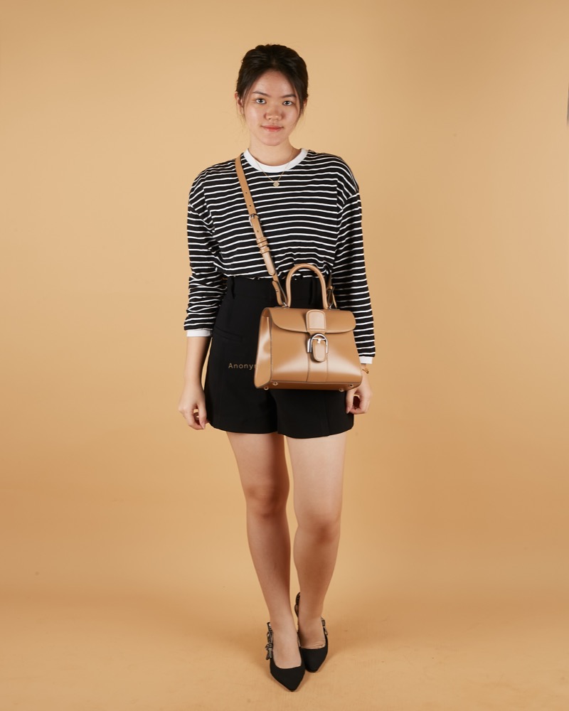 Anonymous Duma Top Handle Bag Box Leather No Brand (Tas Kulit)