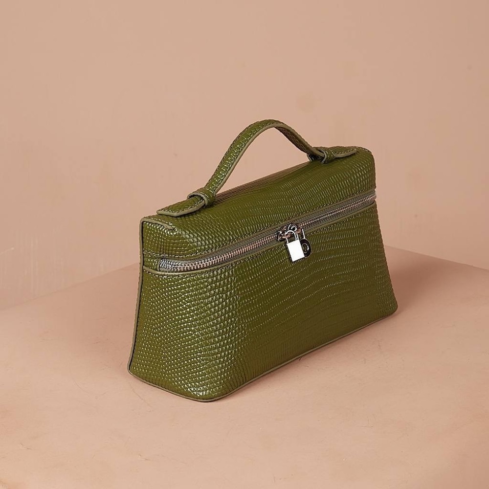 Anonymous Lola Bag L19 Lizard Embosse Leather PHW No Brand (Tas Kulit)
