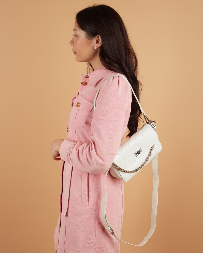 Anonymous Her Bag Diamon Quilted No Brand (Tas Kulit)