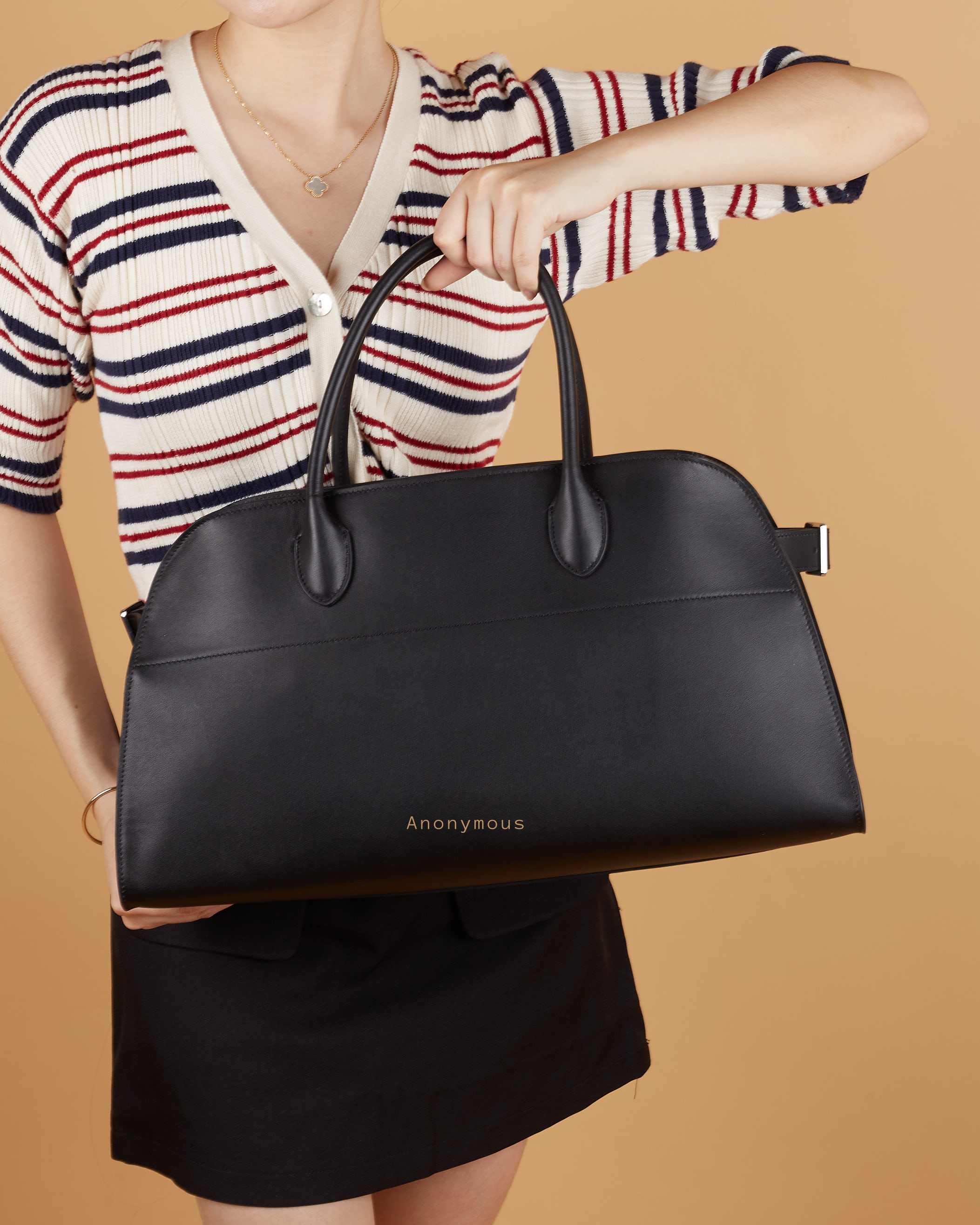 Anonymous Monthy 44 East West Tote Swift Leather