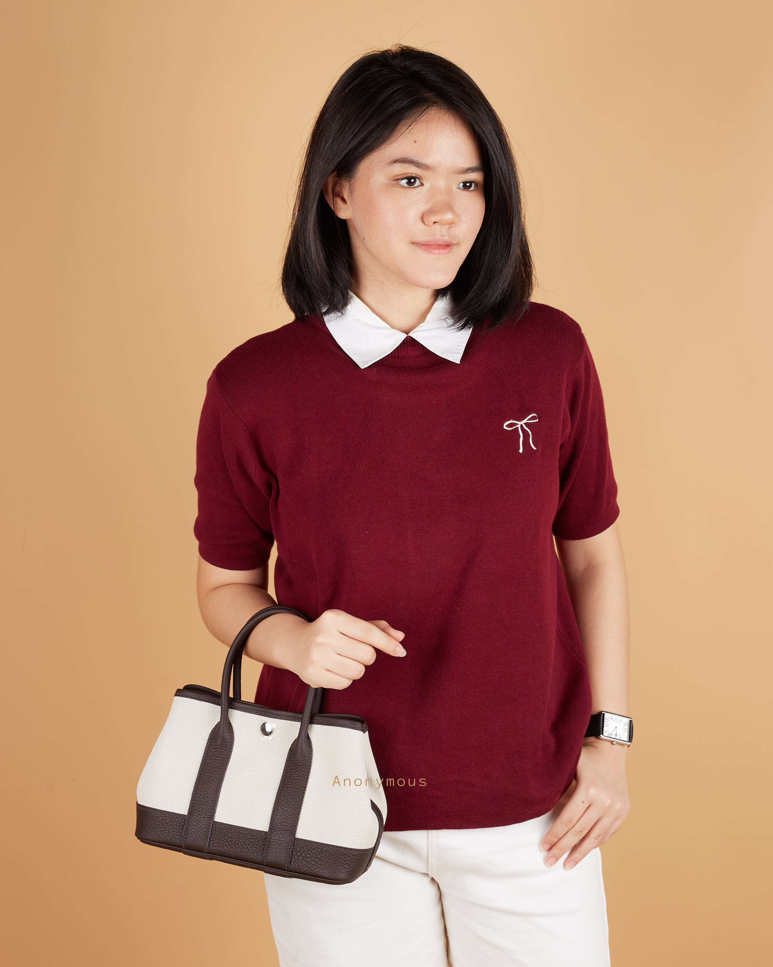 Anonymous Nano Carnival Ecru Leather PHW