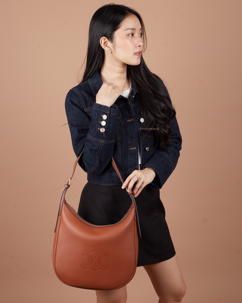 Anonymous Dion Shoulder hobo Leather Bag No Brand (Tas Kulit)