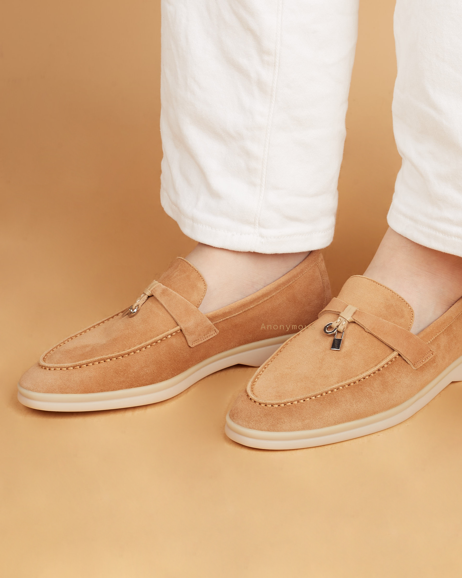 Anonymous Selene loafers Suede Leather (Sepatu Kulit)