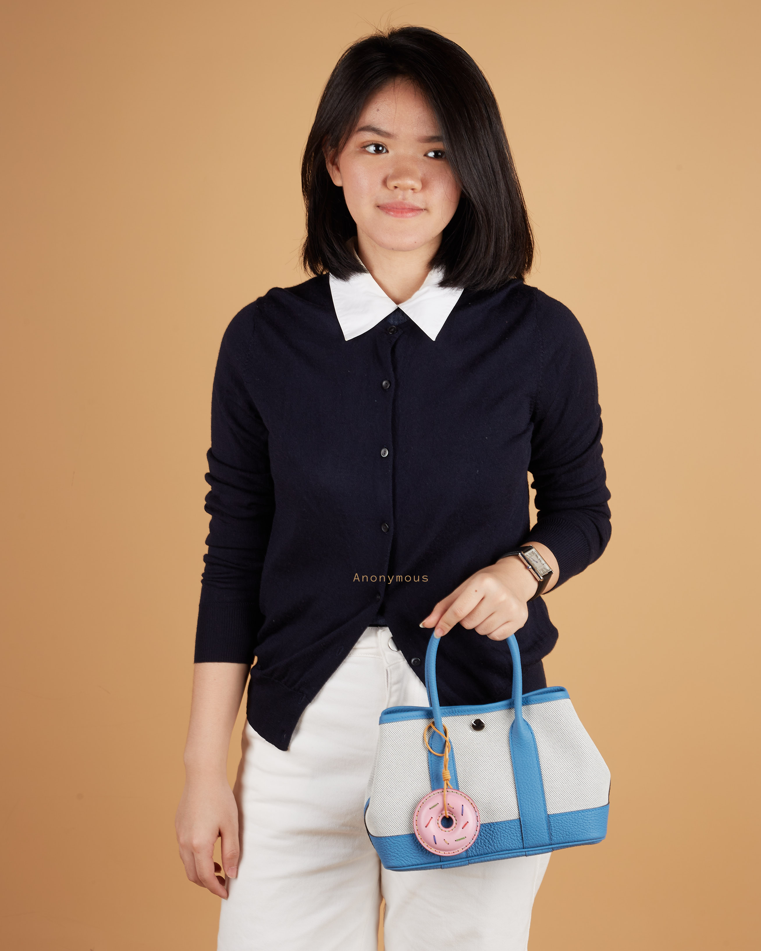 Anonymous Doo-Nut Charm Leather (Gantungan Tas)