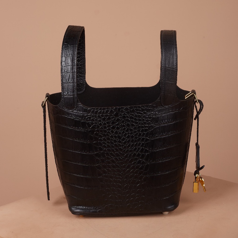 Anonymous Poppy 18 Bag Croco Embosse P18CE No Brand (Tas Kulit)