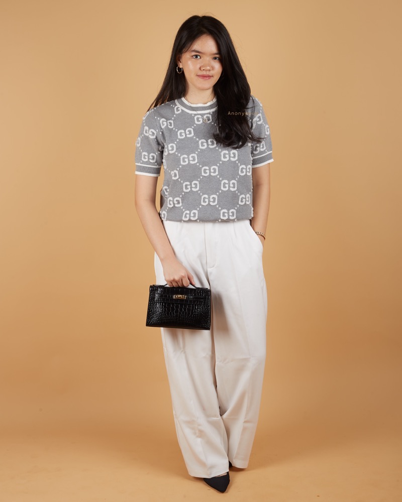 Anonymous Kylee Pochette P22 Croco (No Brand)