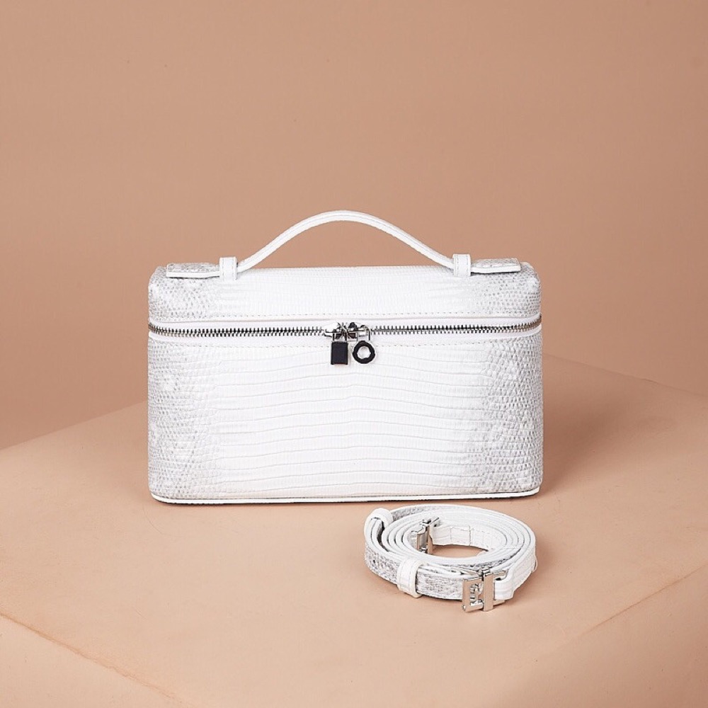 Anonymous Lola Bag L19 Lizard Embosse Leather PHW No Brand (Tas Kulit)