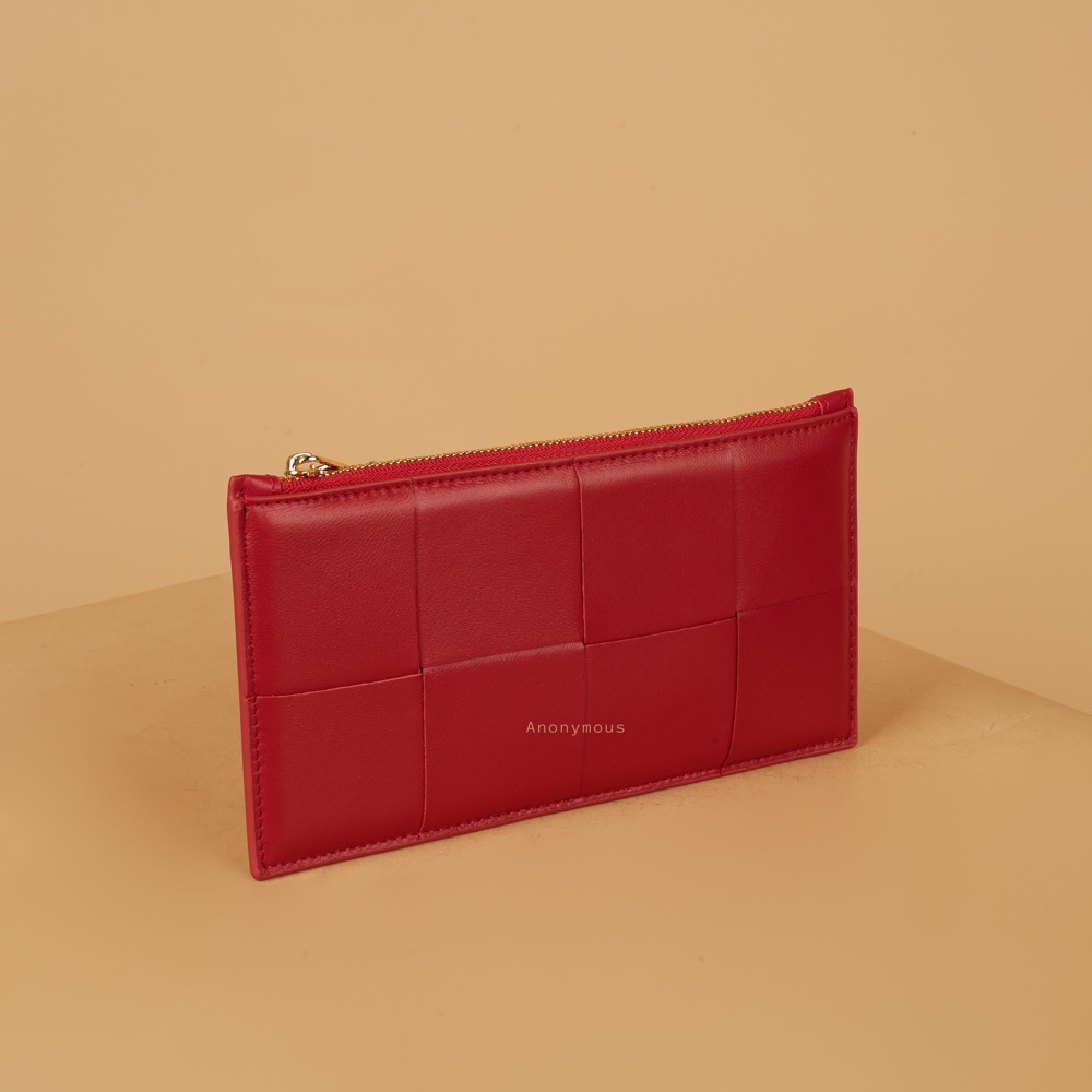 Anonymous Rossette Long Wallet Swift Leather No Brand (Dompet Kulit)