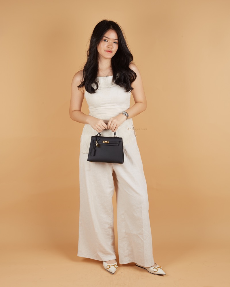 Anonymous Cara Bag k22 Taiga Leather No Brand (Tas Kulit)