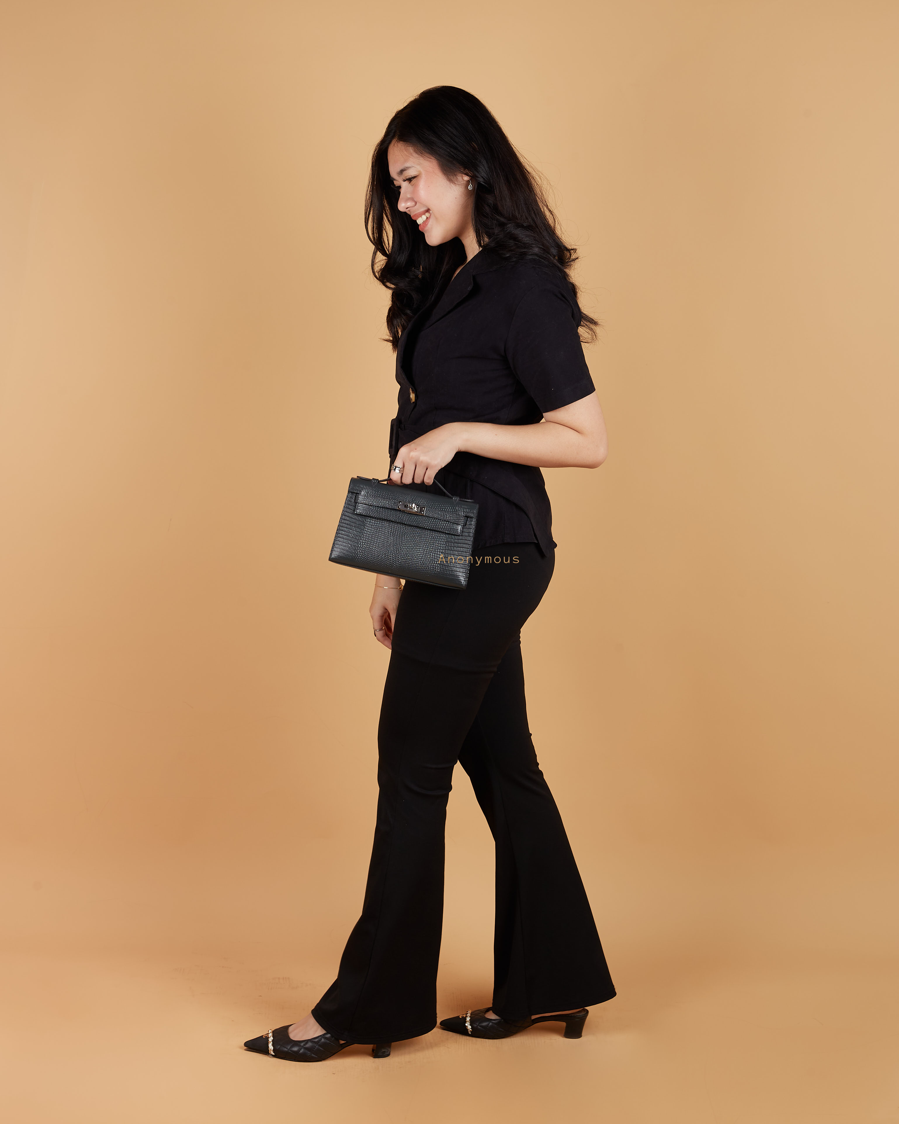 Anonymous Kylee Pochette Lizard P22 No Brand (Tas Kulit)