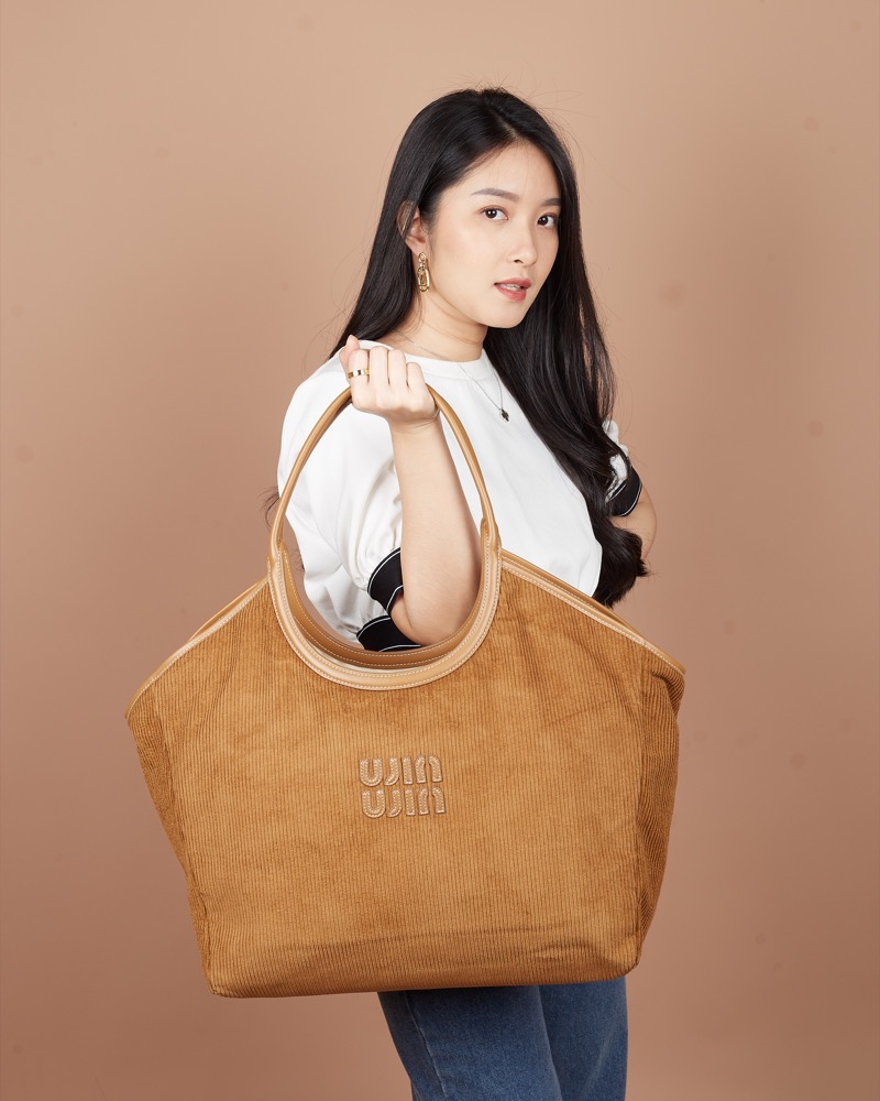 Anonymous Iris Maxi Shopping Corduroy No Brand (Tas Kulit)