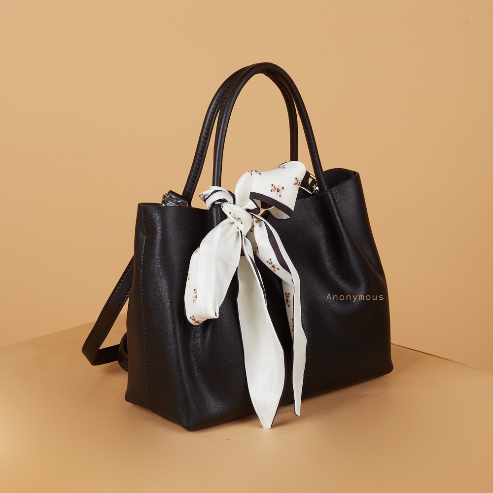 Anonymous Mini Laurell Tote Bag Soft Leather No Brand (Tas Kulit)