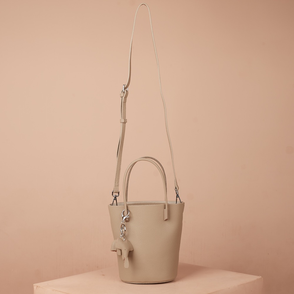 Anonymous Penelope Mini Tote Bag Grained Leather No brand (Tas Kulit)