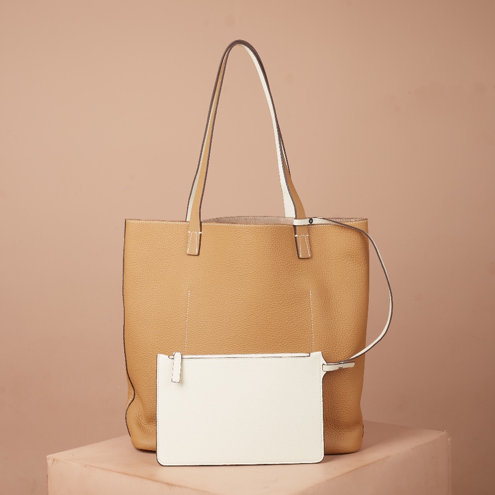 Anonymous Adora Tote Bag Grained Leather No Brand (Tas Kulit)