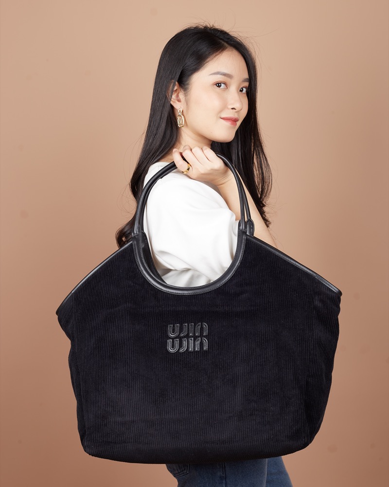 Anonymous Iris Maxi Shopping Corduroy No Brand (Tas Kulit)
