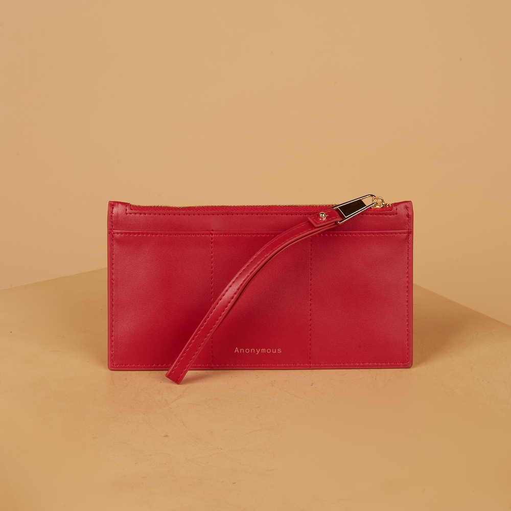 Anonymous Rossette Long Wallet Swift Leather No Brand (Dompet Kulit)